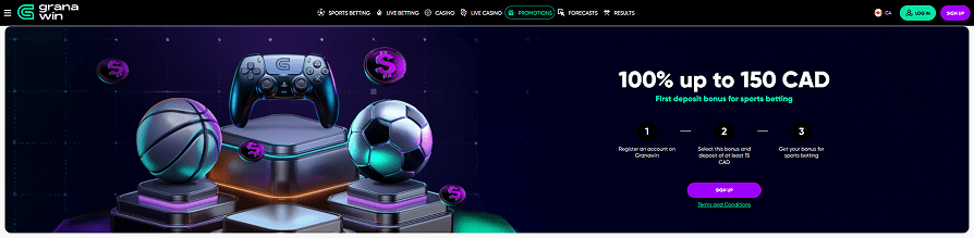 Granawin Get Your Sport Bonus Granawin Get Your Sport Bonus